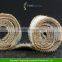6m Natural Jute Burlap Hessian Ribbon with Lace Trims Tape Rustic Wedding Decoration