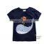 2016 New stylish short sleeve childrens matching boys boutique clothing set