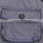 Kid's 100%cotton dark grey cheap stock clothing suspender pants