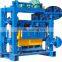 concrete block machine for produce block,QT40-2 semi-auto block making machine ,simple machine block and brick maker