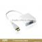 High definition mini hdmi cable to vga wholesale China                        
                                                Quality Choice