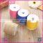Customized Jute Burlap colourful fancy simple gift wrapping DIY decoration burlap roll