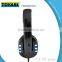 Comfortable LED 3.5mm Stereo Gaming LED Lighting Over-Ear Headphone Headset Headband