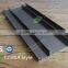 beautiful gun color anodized aluminium baseboard cover