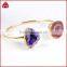Agate Geode Druzy Women's Ladies Daily Party Wear Bangle