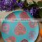 cheap coloful round deep plates with flower printing designs