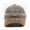 custom suede baseball cap for wholesale