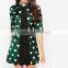 Angelababy women sateen frocks design dress for apparel suppliers