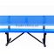 Park Bench, Outdoor Bench, Perforated Bench, 72inch, Blue, Green, etc.