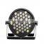 LED Par 54 3W Полноцветный RGBW прожектор Профессиональная сценическая светильная планка Свадебный прожектор для раскрашивания шоу (6 x 54 шт. 3W LED)