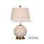 modern ivory table lamp with ceramic