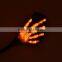 BJ-RM-065 For Honda CBR600 Skull Hand Intergrated Turn Signal LED Motorcycle Mirror