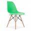 Wholesale High Quality Wood Legs PP Plastic Children Chair/ Plastic EMES Kindergarten Chair