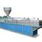 Ukraine hot sale twin screw plastic compunding granulator line