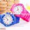 5ATM Waterproof TOP Quality Watches Custom Jelly watch Silicon Watch