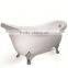 150cm skirt panel massage bathtub with carving square shape B25515W-1WT1