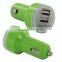 Regular Dual USB Car charger colorful car charger for iPhone iPad