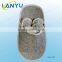 classical colorful guest indoor felt slippers,pure guest slippers