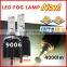 New Arrival Turn Signal LED DRL Foglights for Toyota Innova Light Guide H11 headlight fog light