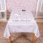 Eco-friendly printed tablecloth , table cover
