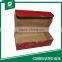 Printed corrugated mailing box for shipping
