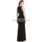 China Supply Long Sleeve Beaded Evening Party Dresses