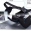 Head Mount Plastic Version VR Virtual Reality Glasses Magnet Google Cardboard for 3.5-6 inch + Bluetooth controller