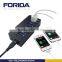 Forida usb power hub, battery powered usb hub