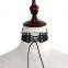 minimalist personality exaggerated punk sexy bondage Choker Collar Rope Tie Necklace