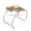 Custom jewelry factory OEM bangle bracelets with stones