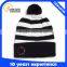 100% Acrylic Custom Beanie Hat Fashion Pom-Pom Knitted Beanie Hat