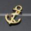 2016 New 3D Nail Manicure Decor Golden Metal Ship Anchor Design DIY Nail Decoration Tools For Manicure Tools