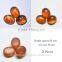 105.70 Ct Orange Star Sapphire 6 Rays Lab Created Stone