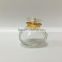 Special shaped clear 100ml perfume glass bottles