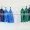Bulk Diy Tissue Tassel Garland Elegant Colorful Gold and Silver Outdoor Diy Tassel Garland.