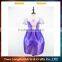 Latest fashion party dress for kids purple princess tutu dress