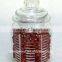 TW697G Glass Spice Jar With Glass Lid
