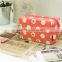 Attractive color multi pot pocket cute portable cosmetic bags for girls