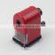 Ninghai customized wholesale plastic school hand crank pencil sharpener machine with 4 sucking disc