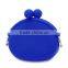 2016 Bulk cheap promotional plastic silicone unique coin purse