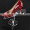 Beautful woman shoes display riser, acrylic shoe stands