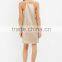 2016 Casual Contemporary Metallic Cami Shift Dress For Leisurely Life Women