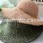 New product super quality fashion paper crochet straw hat