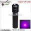 high power Zoomable UV Flashlight with 1W 395nm