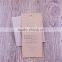 Wholesale fashion sample luggage card stock paper hanging tags