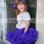 2015 Yiwu Factory Hot Sale Persnickety Girls Dancing Mini Skirts New Design Pettiskirt Baby Girl Ruffle Tutu Ballet Pettiskirt