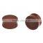 6 Pairs Brown Sand Stone Flesh Tunnel Plug avaible in Various Gauges