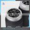 High Quality Fancy Black Glass Vases Chalkboard Cylinder Vase Glass With Lid