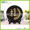 Home decorative handmade wood carving art crafts made by eco-friendly activated carbon