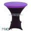 Spandex cocktail table cover